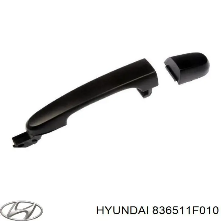 836511F010 Hyundai/Kia Ручка задньої двері зовнішня ліва
