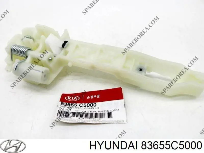 Тримач зовнішньої ручки дверей, задніх лівих Hyundai/Kia 83655C5000 ціна, від 12.67 USD