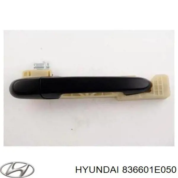 Ручка задньої двері зовнішня права Hyundai Accent (MC) (Хендай Акцент)