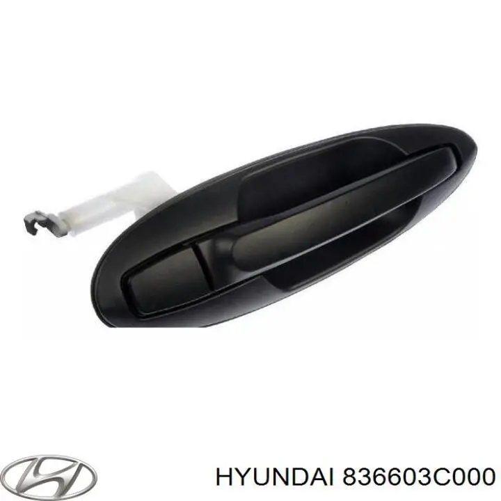 836603C000 Hyundai/Kia Ручка задньої двері зовнішня права