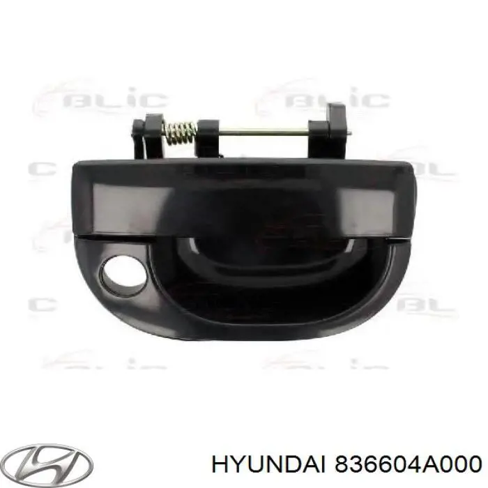 Купити 836604A000 Hyundai/Kia Ручка задньої двері зовнішня права