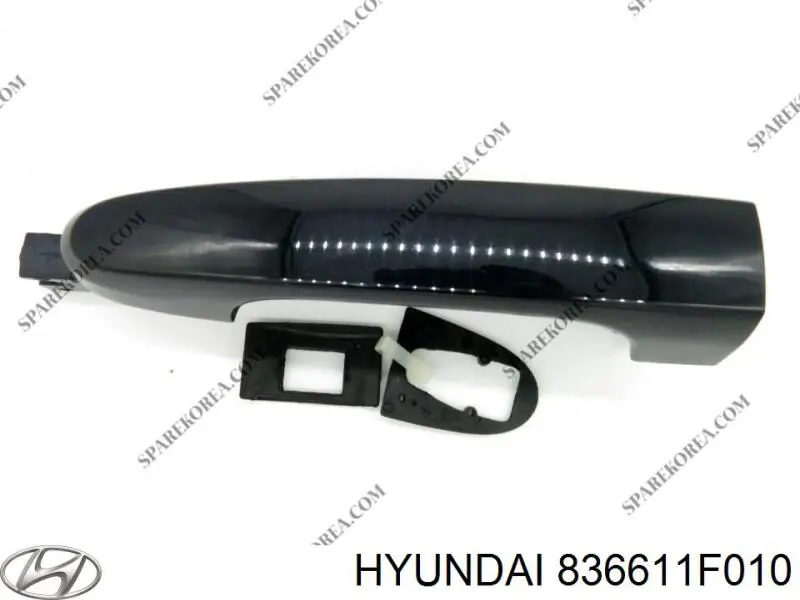 836611F010 Hyundai/Kia Ручка задніх дверей зовнішня, права