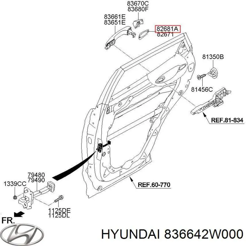 Hyundai/Kia 836642W000 ціна, від 3.17 USD