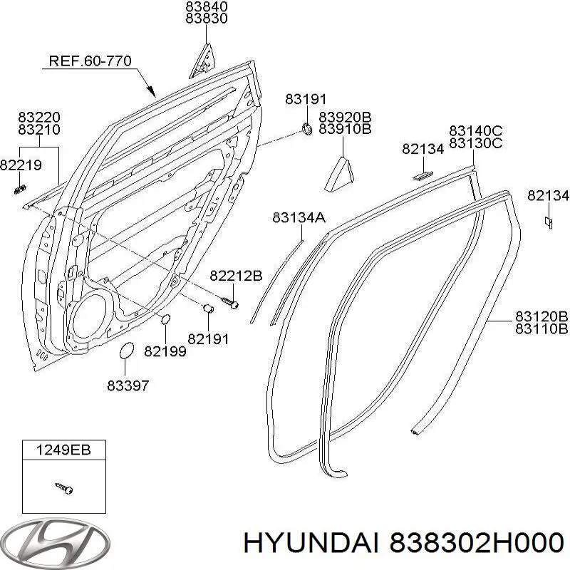 Купити 838302H000 Hyundai/Kia 