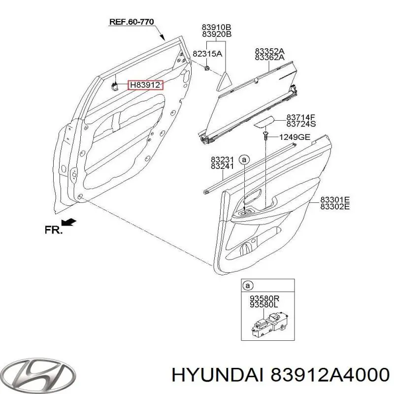 83912A4000 Hyundai/Kia 