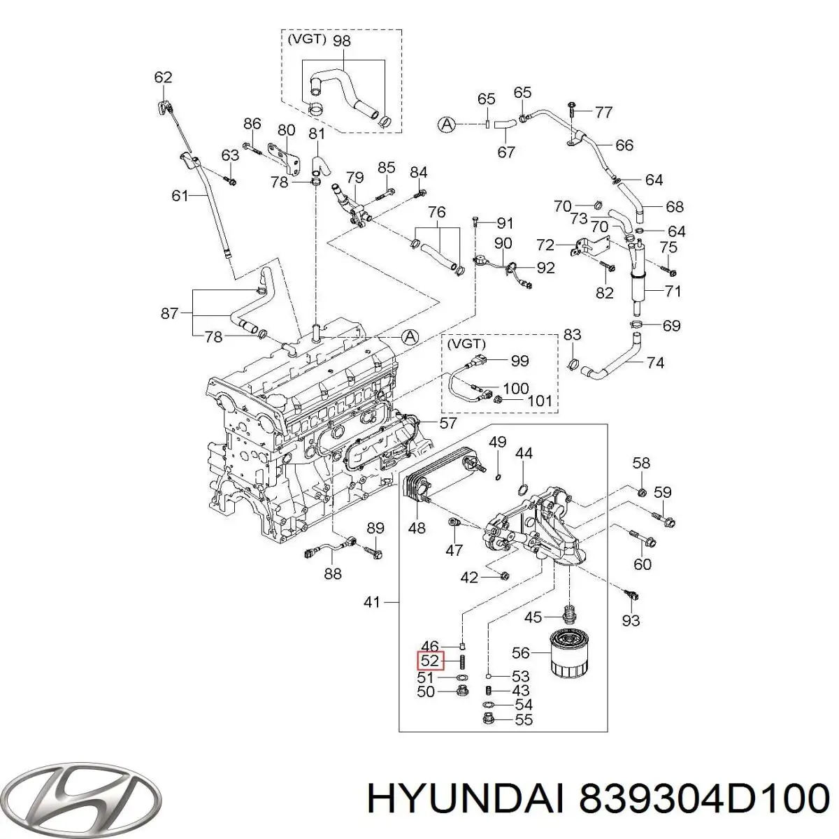 839304D100 Hyundai/Kia 