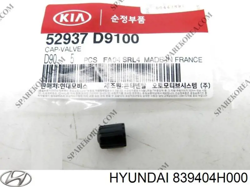 Купити 839404H000 Hyundai/Kia Ролик двері бічної/зсувної, правий центральний