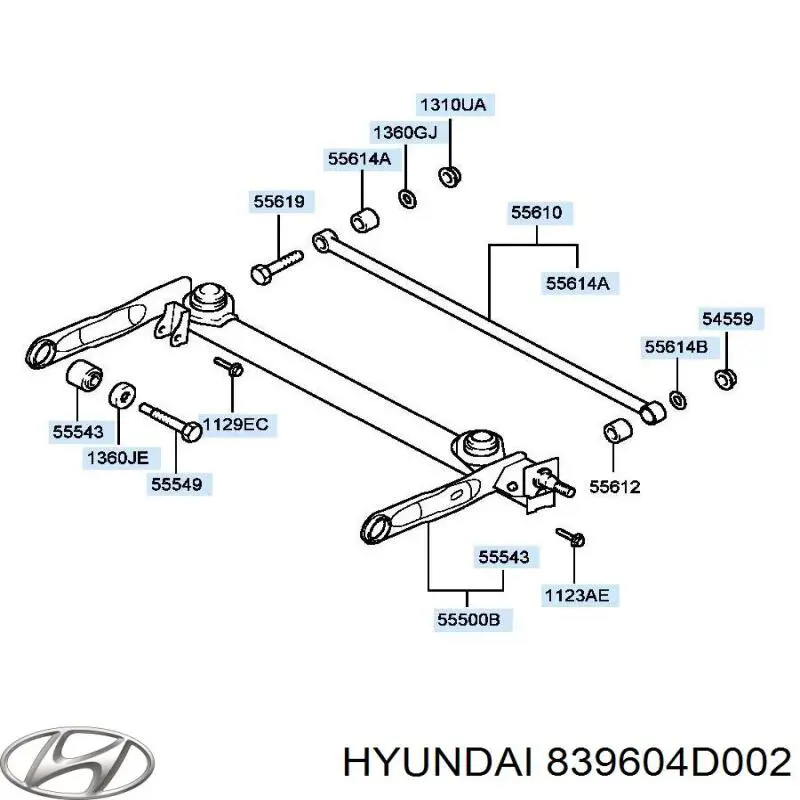 Купити 839604D000 Hyundai/Kia 