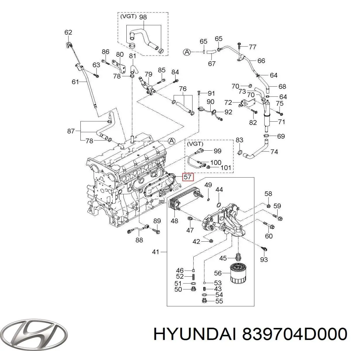 Купити 839704D000 Hyundai/Kia 