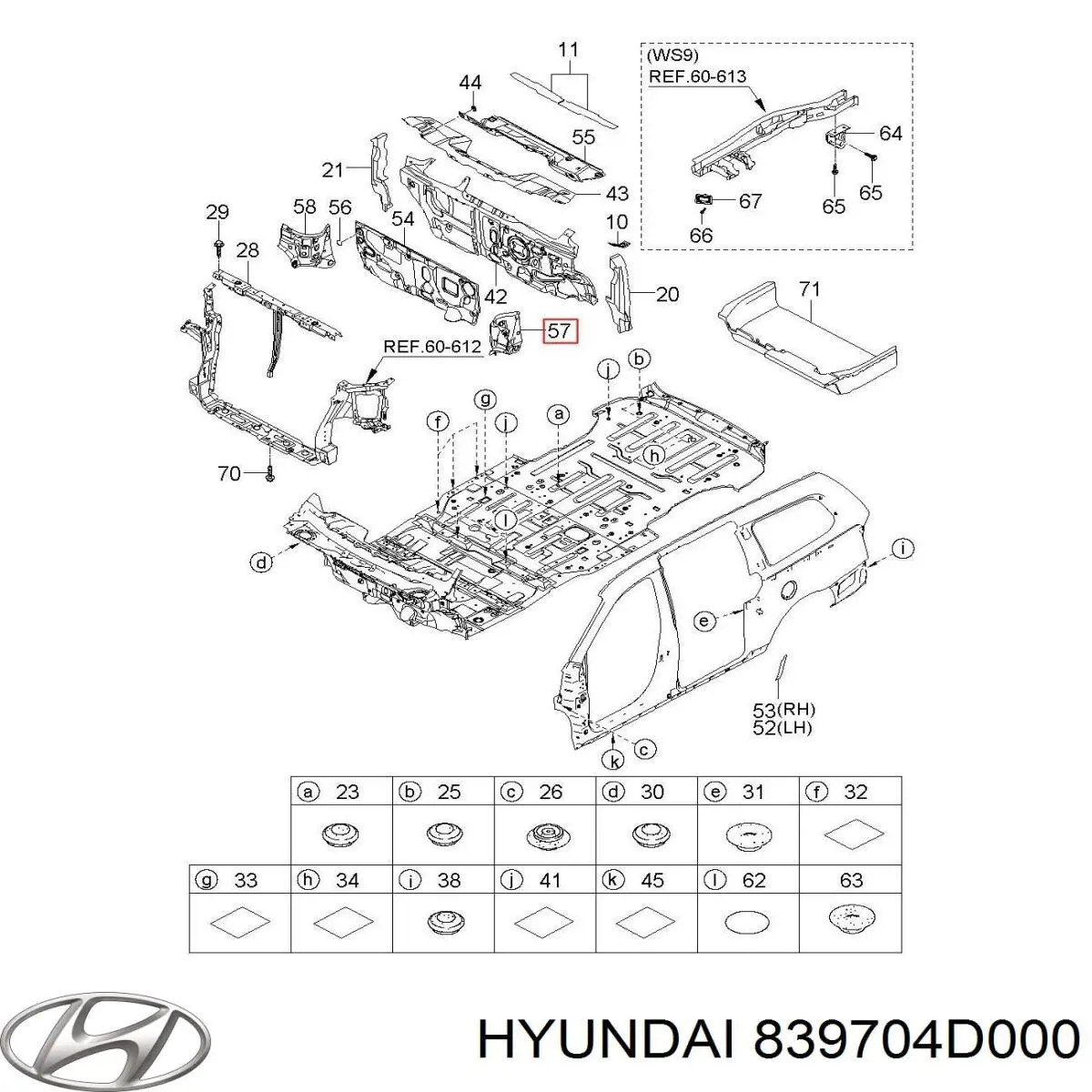  Hyundai/Kia 839704D000 ціна, від 2.62 USD