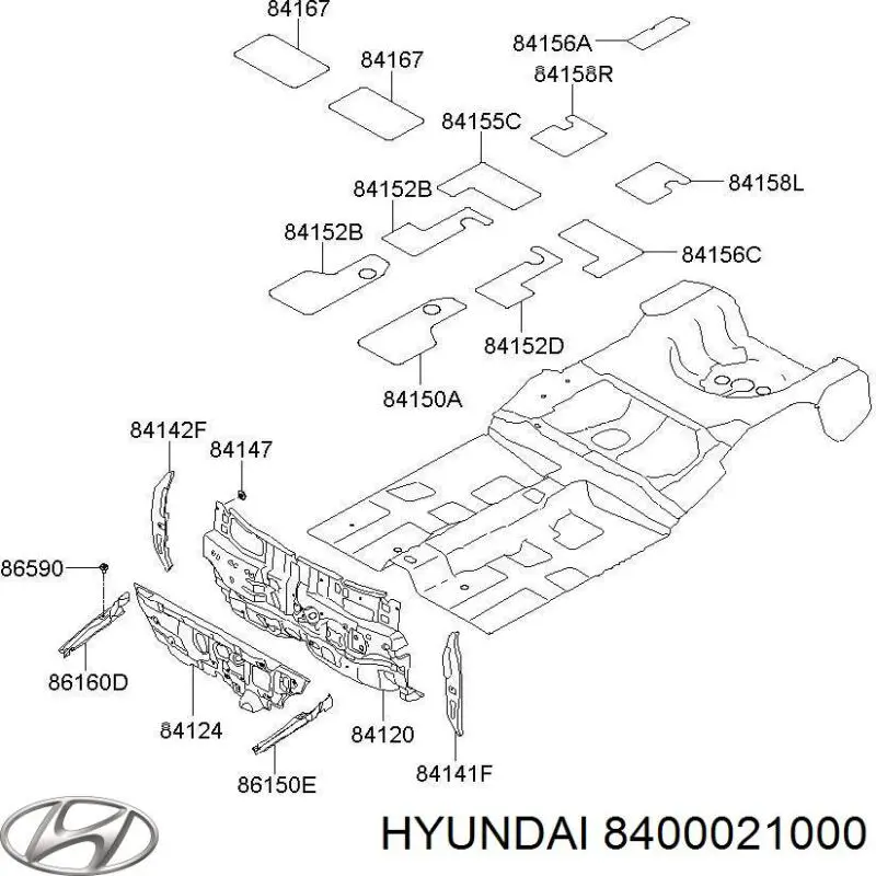  Hyundai/Kia 8415133A00 ціна, від 12.85 USD