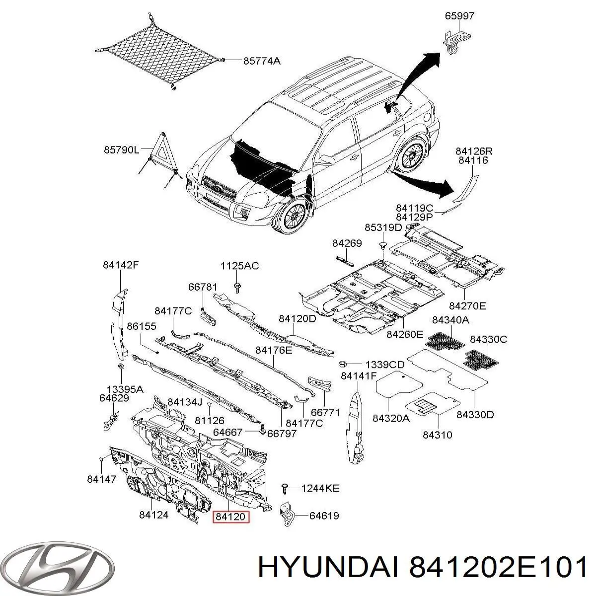  841202E101 Hyundai/Kia