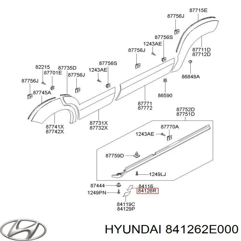841262E000 Hyundai/Kia 