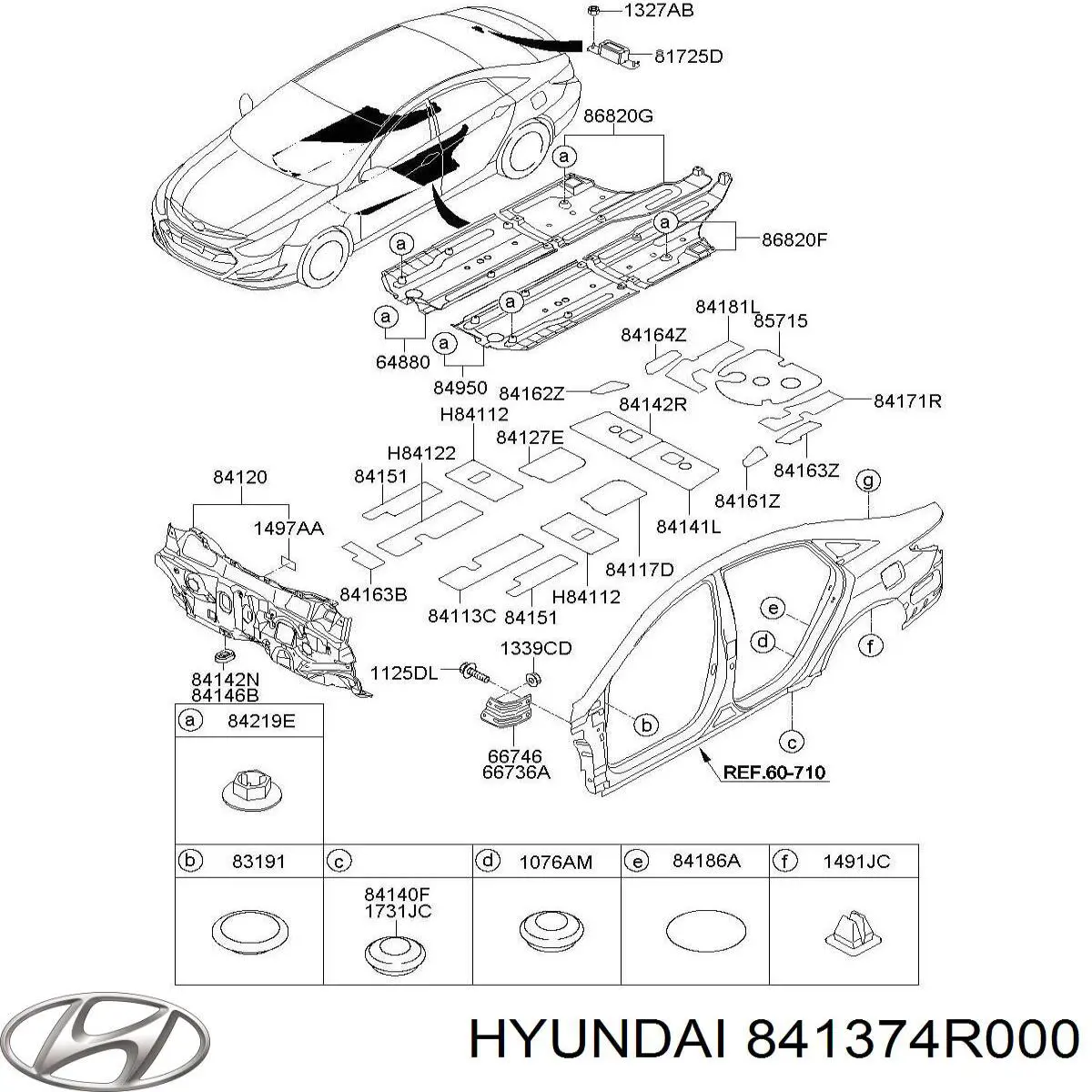  Hyundai/Kia 841374R000 ціна, від 12.71 USD
