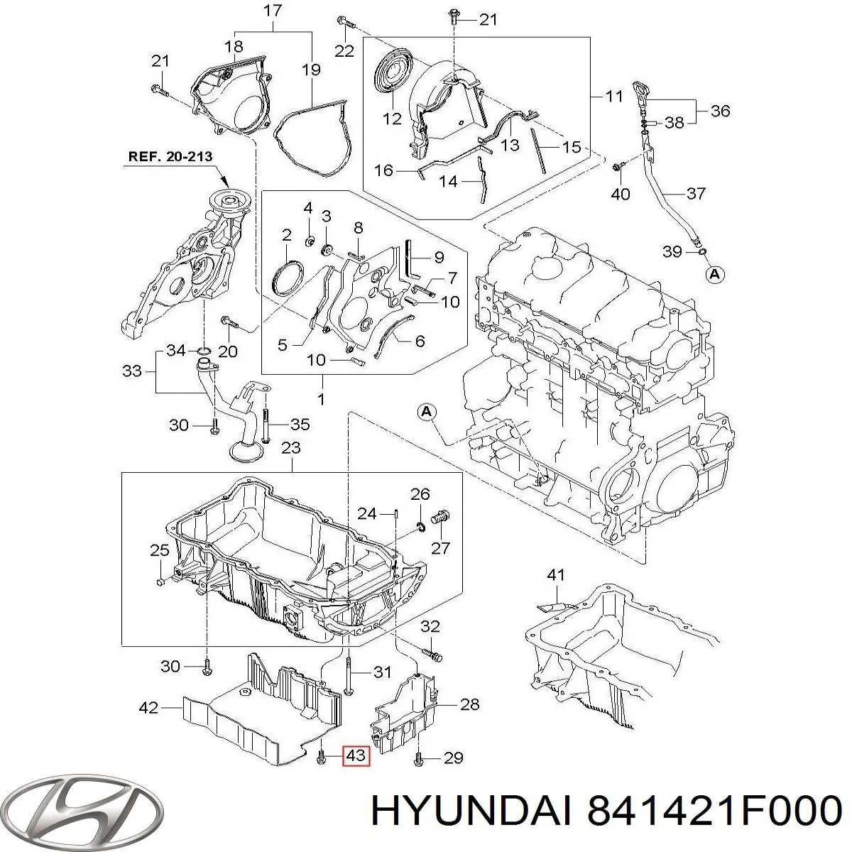 841421F000 Hyundai/Kia 