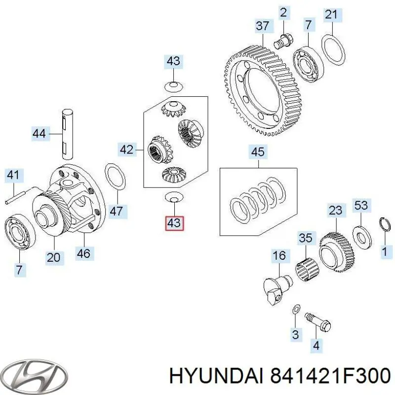  841421F000 Hyundai/Kia