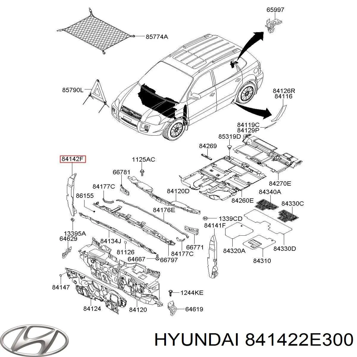  841422E300 Hyundai/Kia