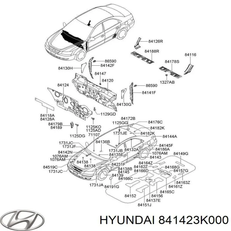 841423K000 Hyundai/Kia 