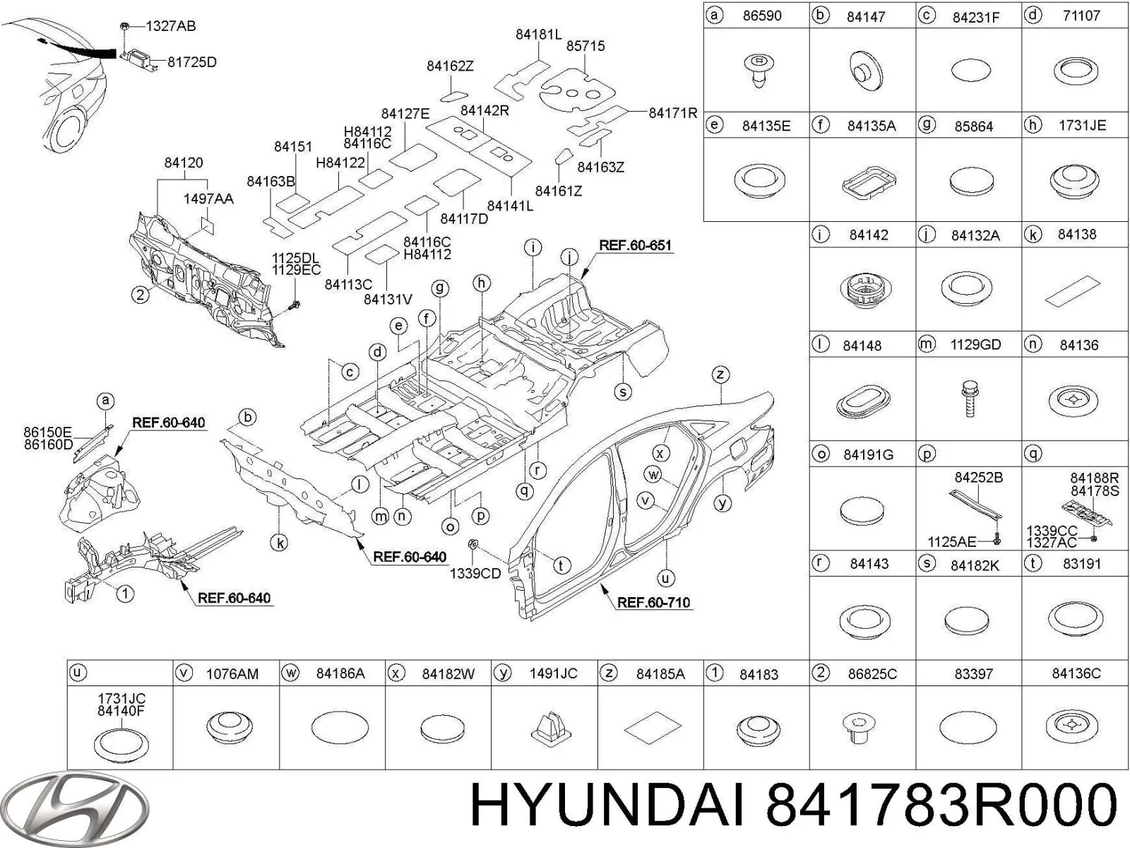  Hyundai/Kia 841783R000 ціна, від 8.80 USD