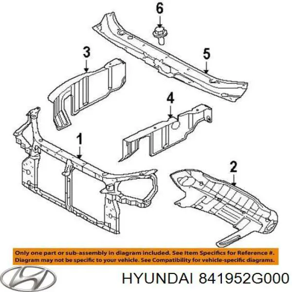 841952G000 Hyundai/Kia 