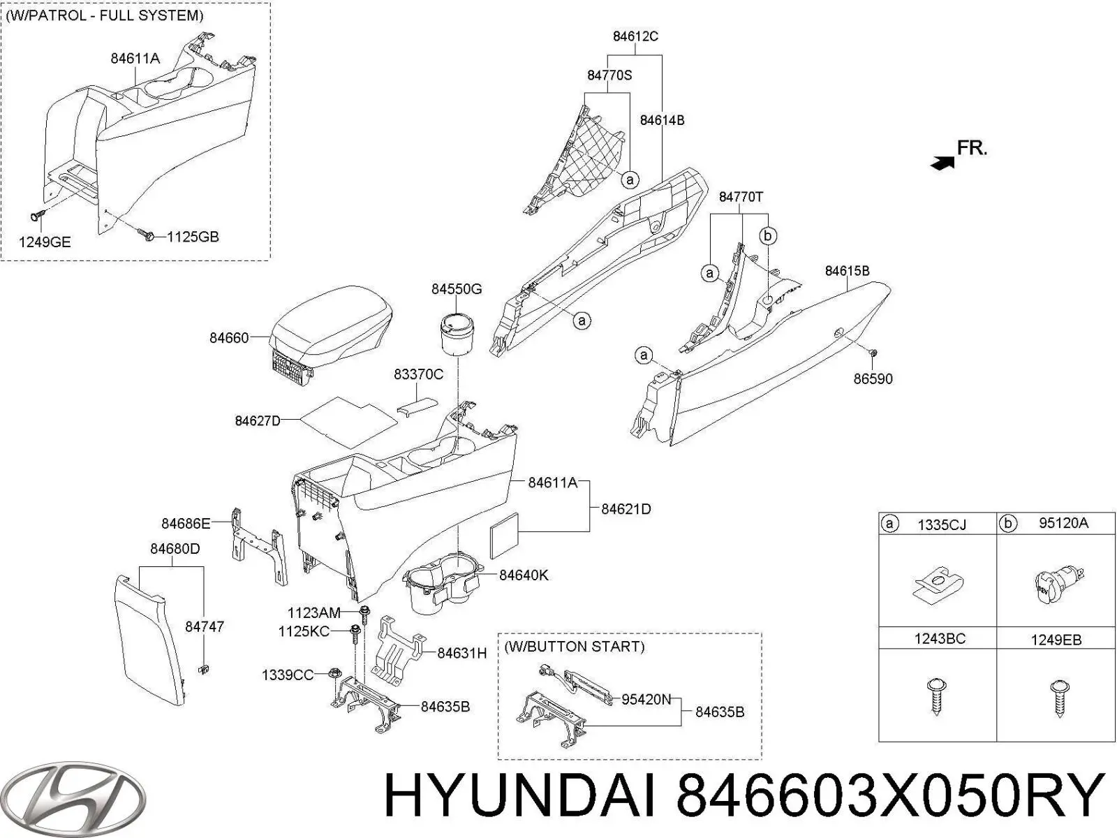 846603X050RY Hyundai/Kia 