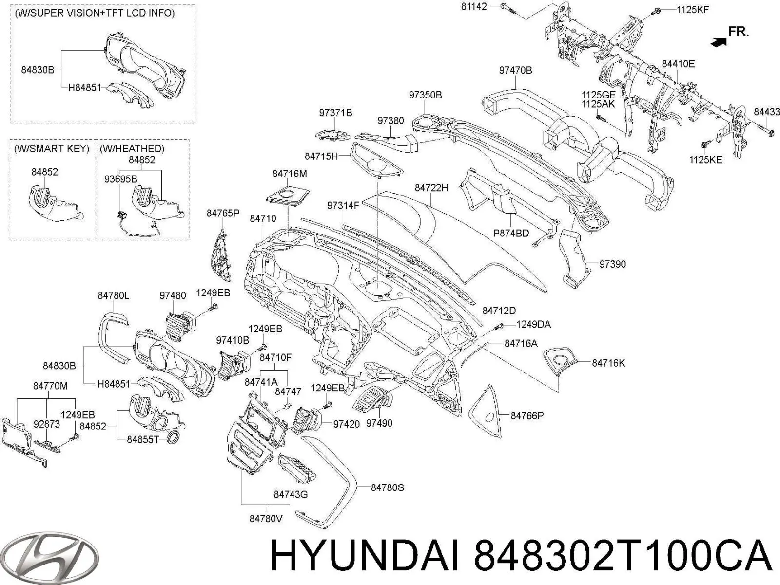 Купити 848302T100CA Hyundai/Kia 