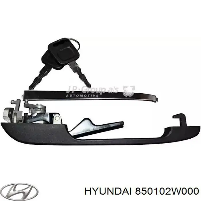 850102W000 Hyundai/Kia Подушка безпеки, збоку ейрбегів