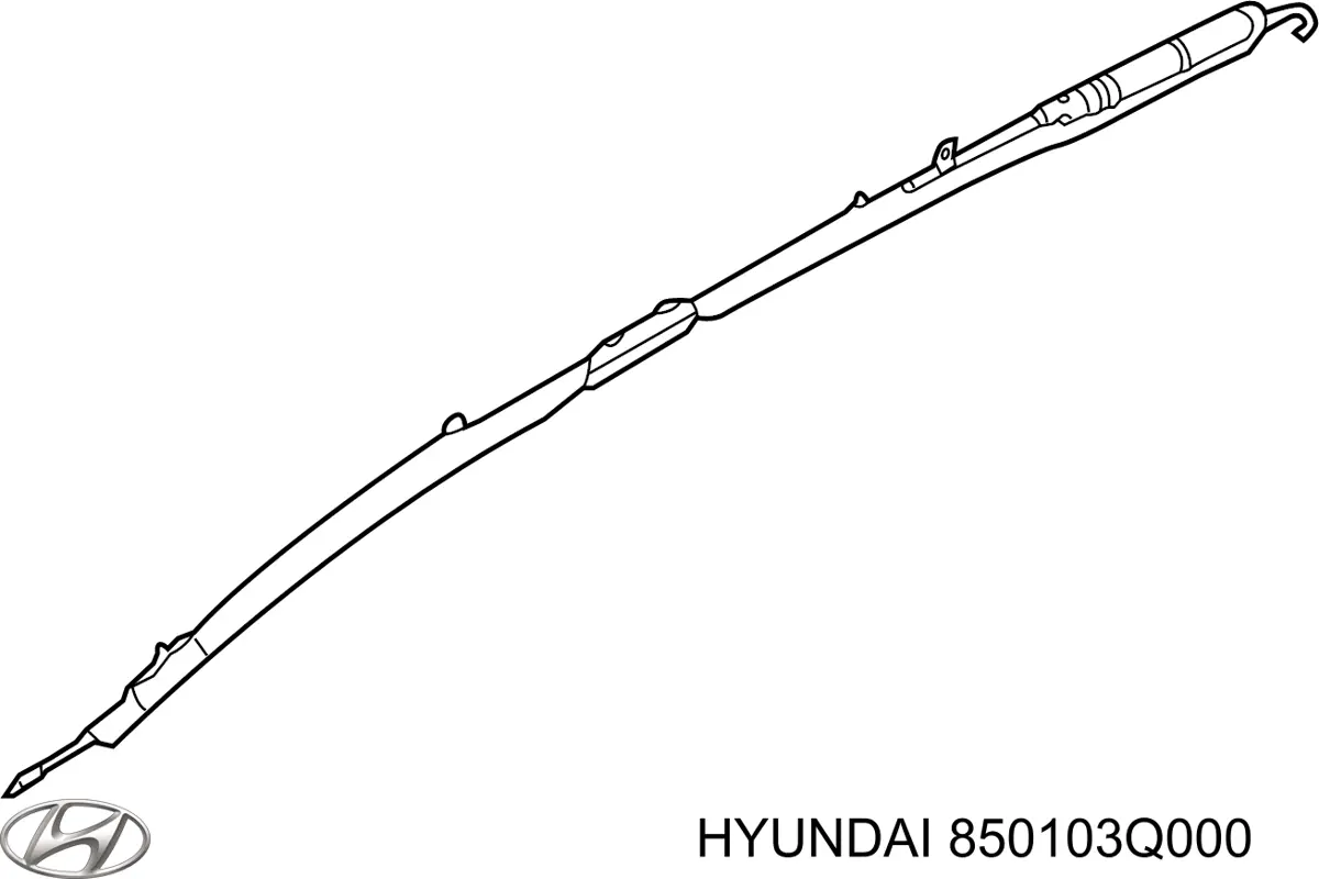 850103Q000 Hyundai/Kia Подушка безпеки, збоку ейрбегів