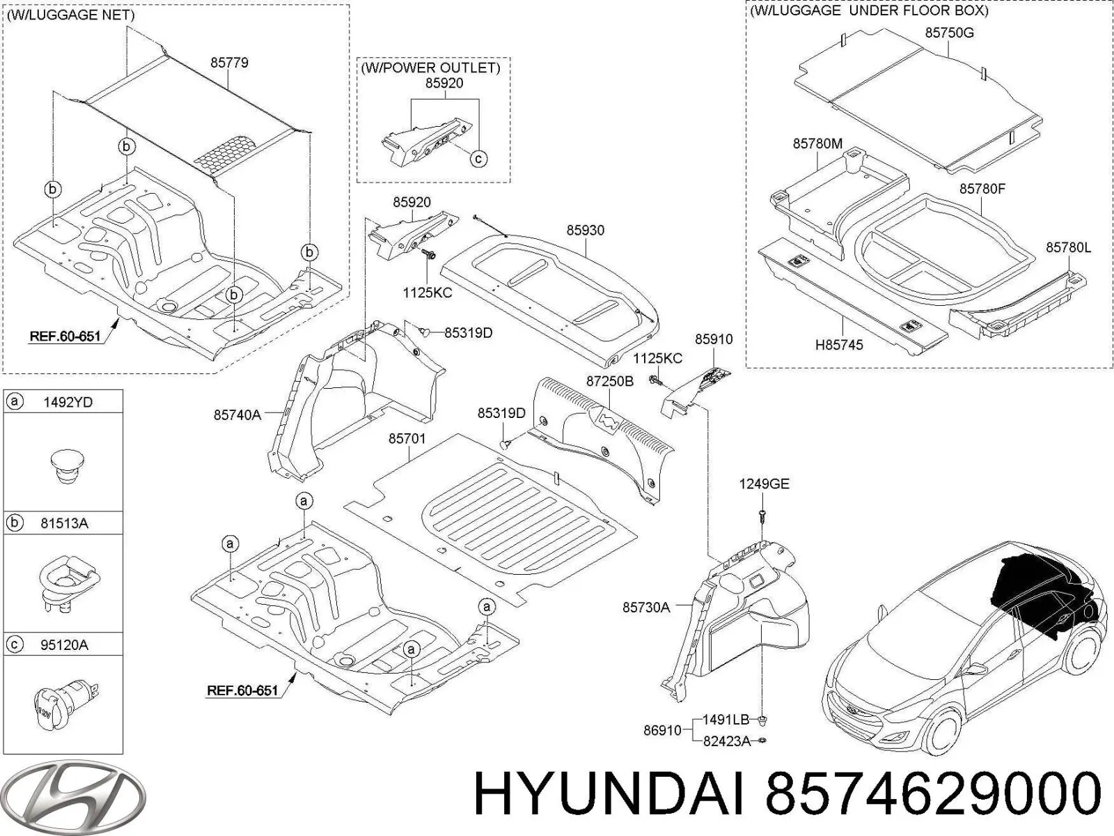 Hyundai/Kia 8574629000 ціна, від 0.56 USD