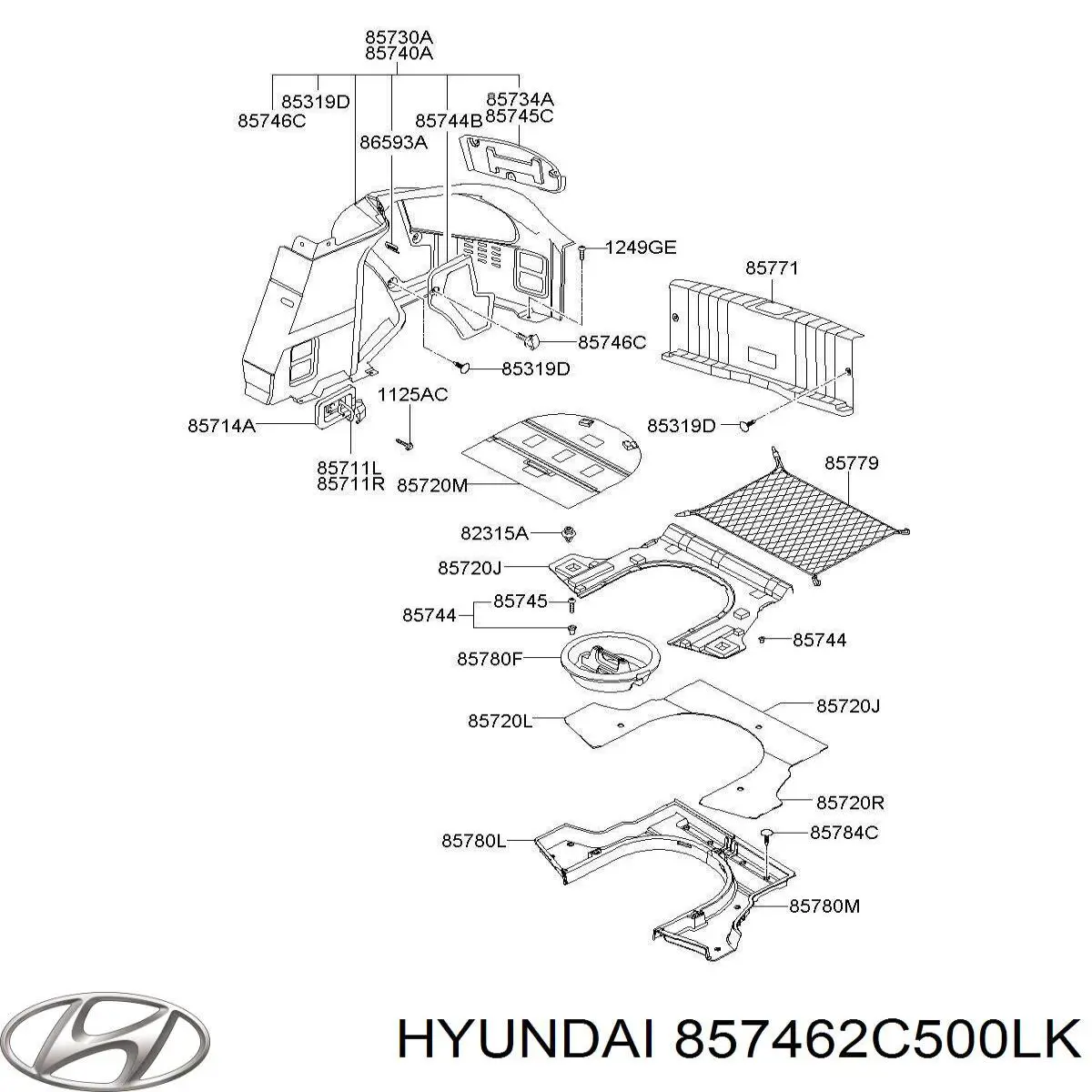857462C500LK Hyundai/Kia 