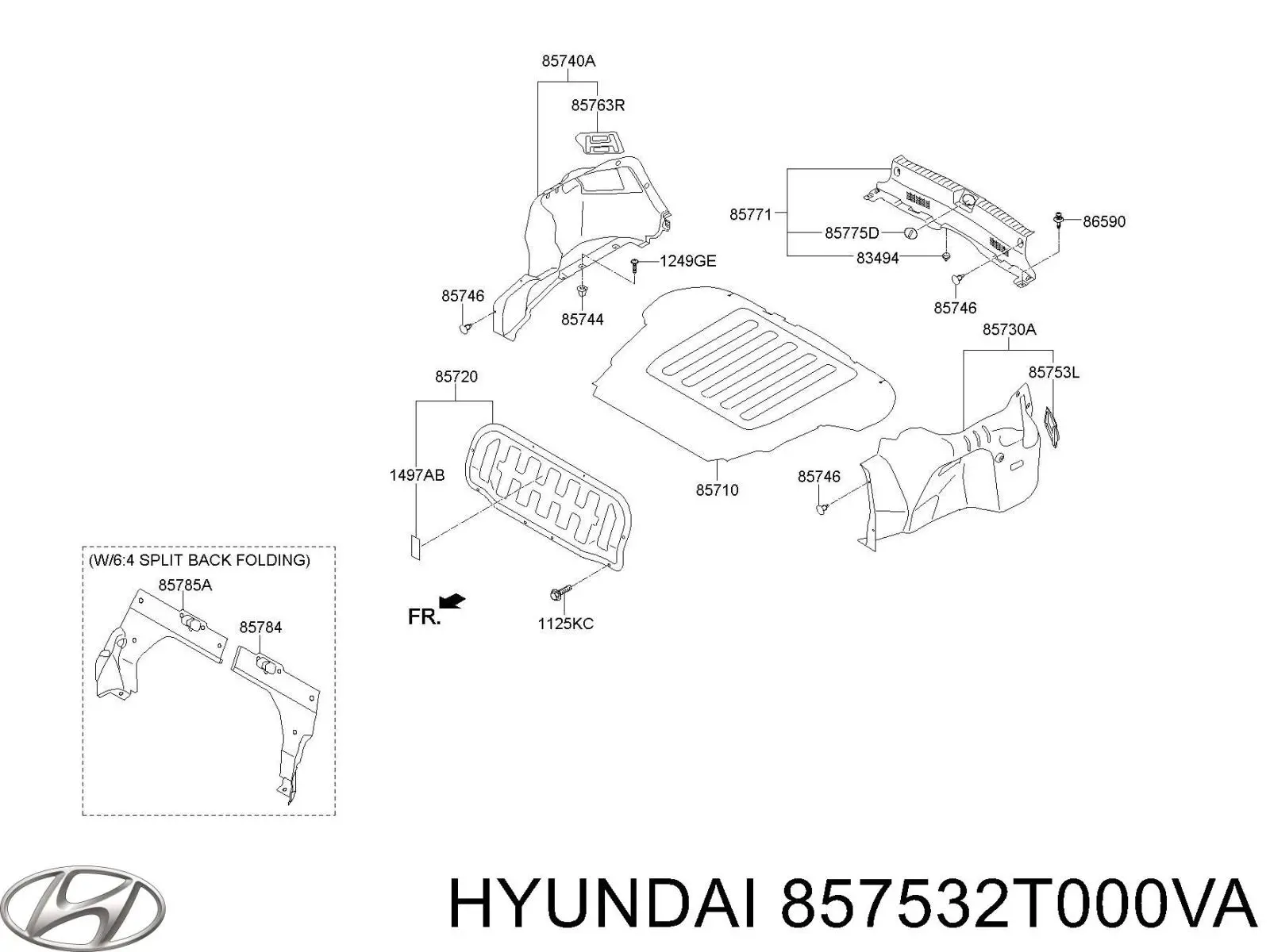 857532T000VA Hyundai/Kia 