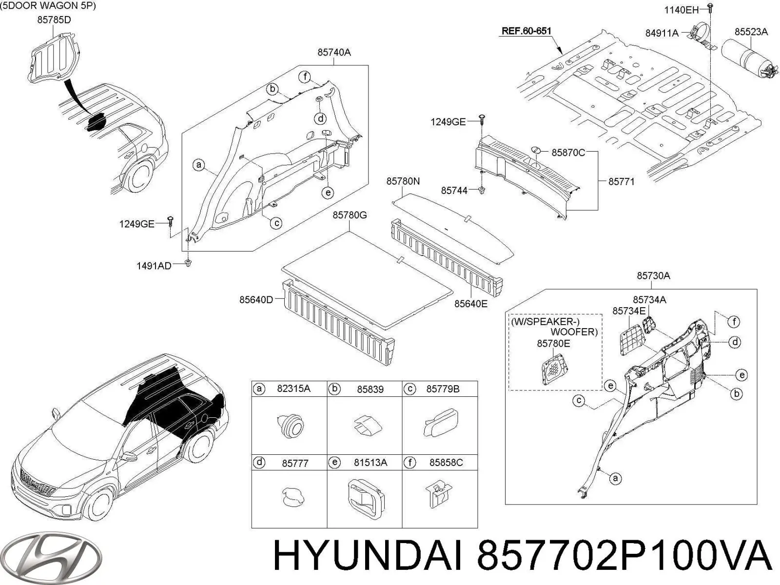  Hyundai/Kia 857702P100VA ціна, від 25.33 USD