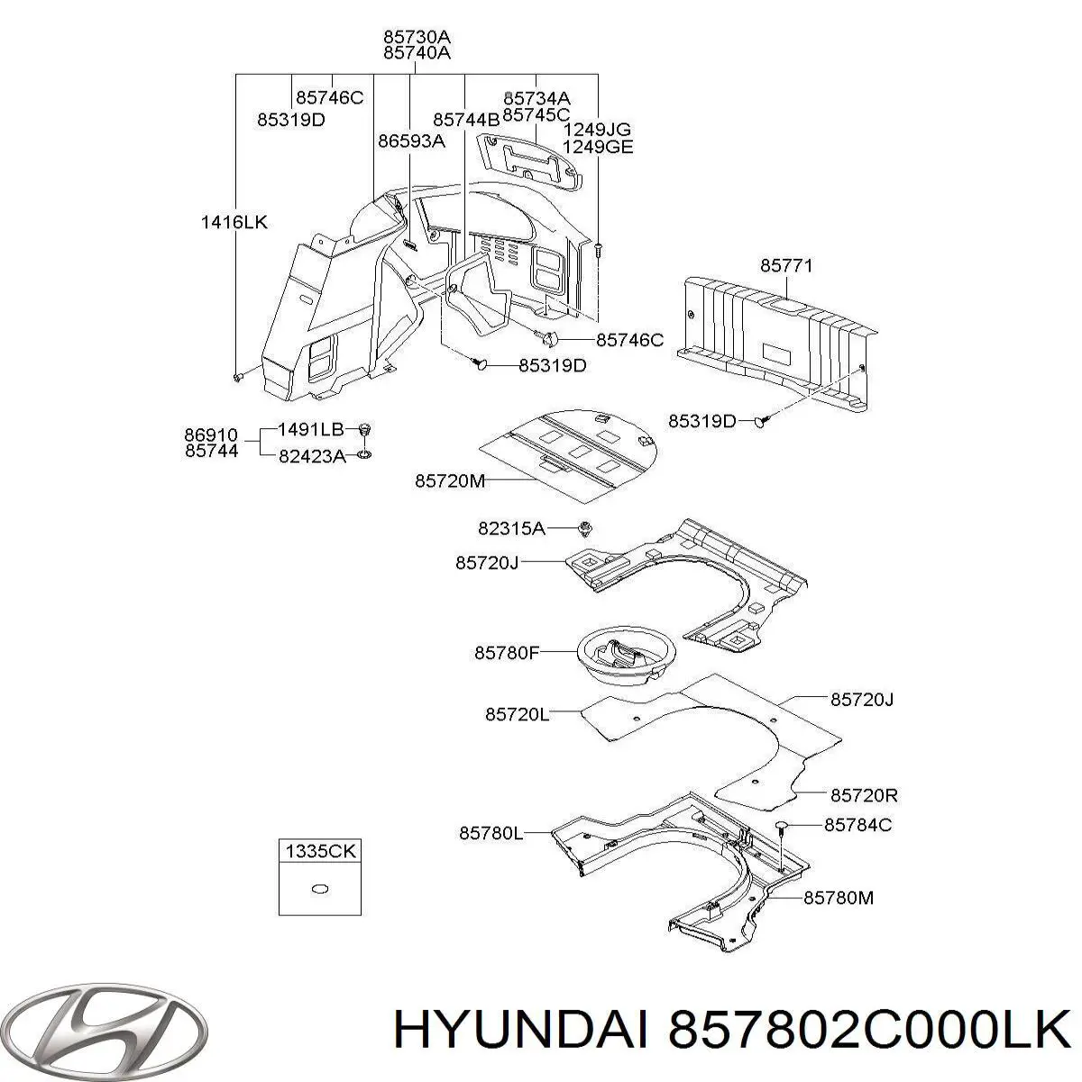 Купити 857802C000LK Hyundai/Kia 
