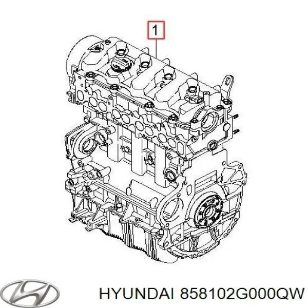 Hyundai/Kia 858102G000QW ціна, від 19.23 USD