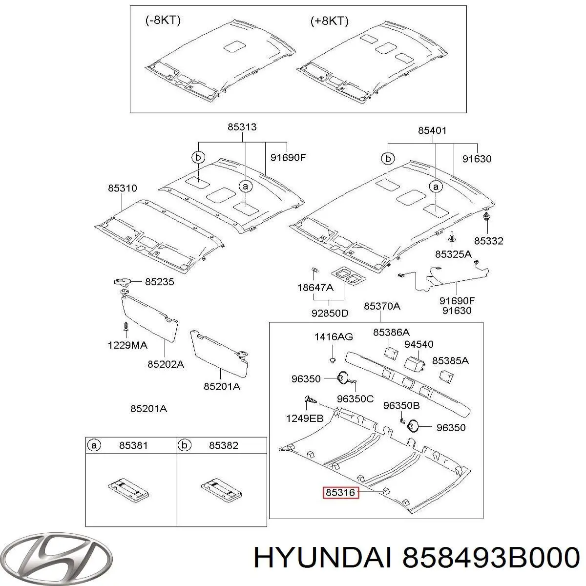 858493B000 Hyundai/Kia 