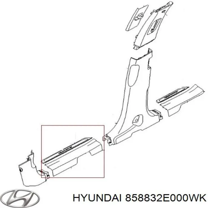 Купити 858832E000WK Hyundai/Kia 