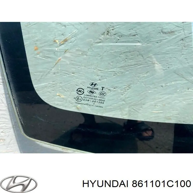  Лобове скло Hyundai Getz 