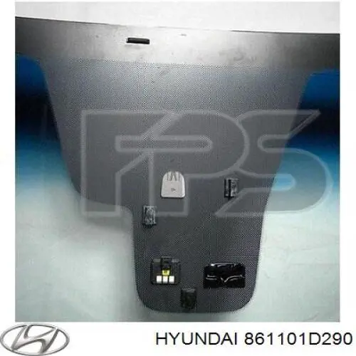 861101D290 Hyundai/Kia скло лобове