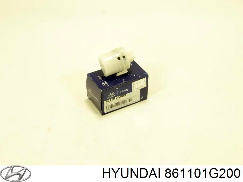 861101G200 Hyundai/Kia скло лобове