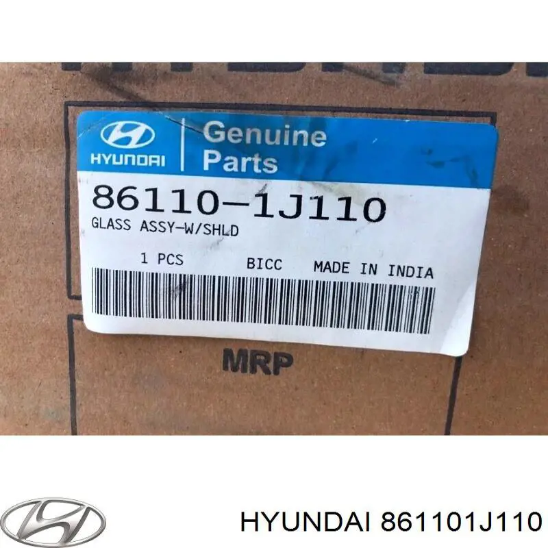 Лобове скло на Hyundai I20 PB