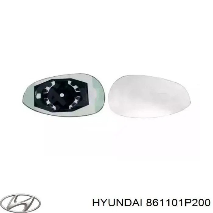 Купити 861101P200 Hyundai/Kia Вікно вітрове