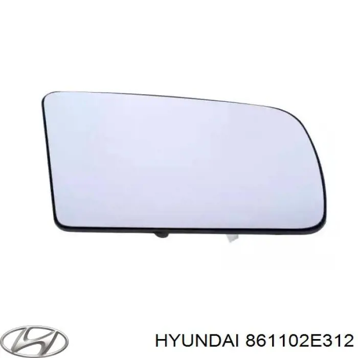 861102E312 Hyundai/Kia скло лобове