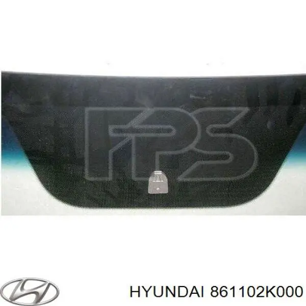 Скло лобове 861102K000 Hyundai/Kia