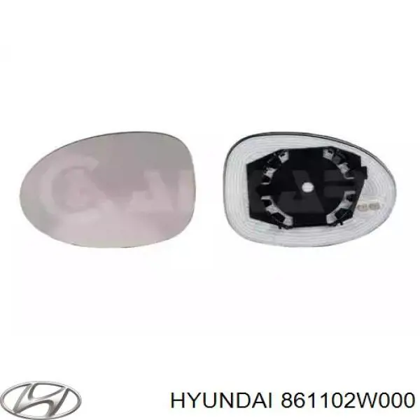 861102W000 Hyundai/Kia скло лобове