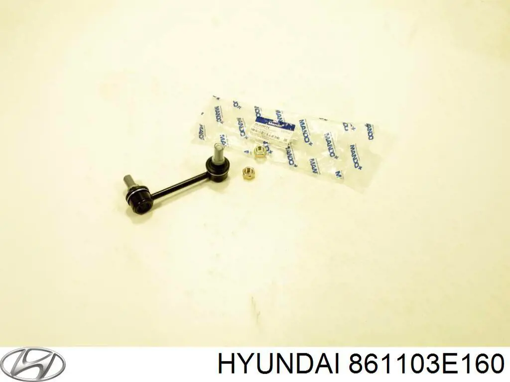 861103E160 Hyundai/Kia скло лобове