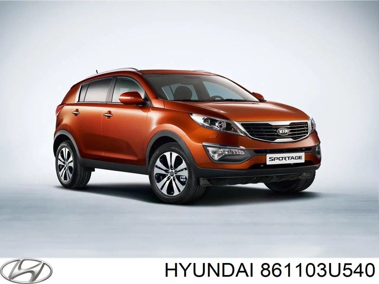 861103U540 Hyundai/Kia Автомобільне скло