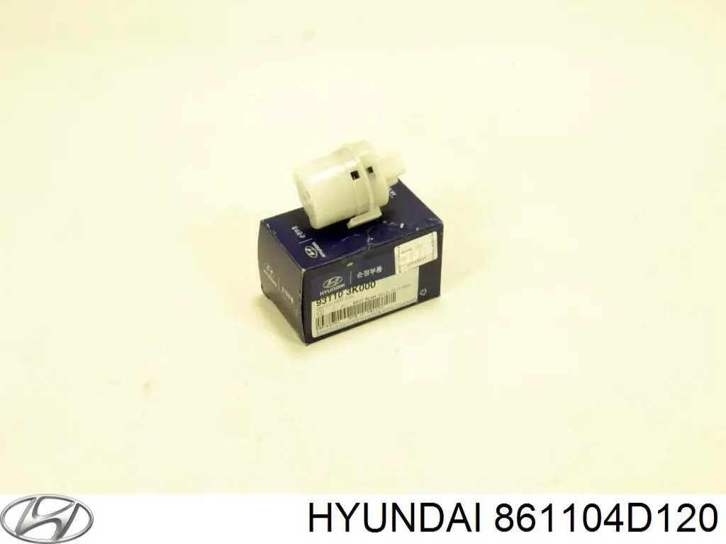 861104D120 Hyundai/Kia скло лобове