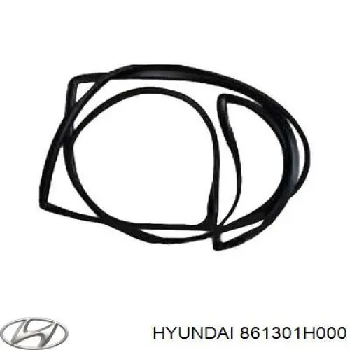861301H000 Hyundai/Kia молдинг лобового скла