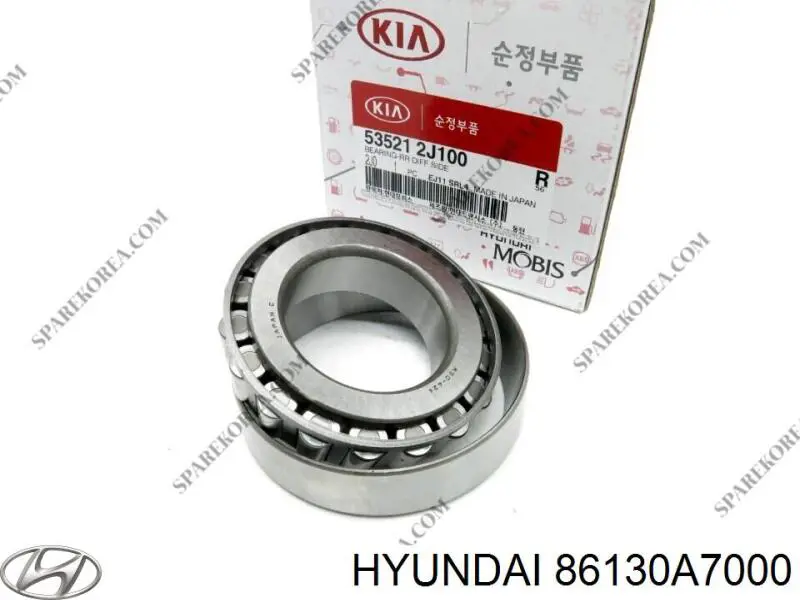  Hyundai/Kia 86130A7000 ціна, від 38.81 USD
