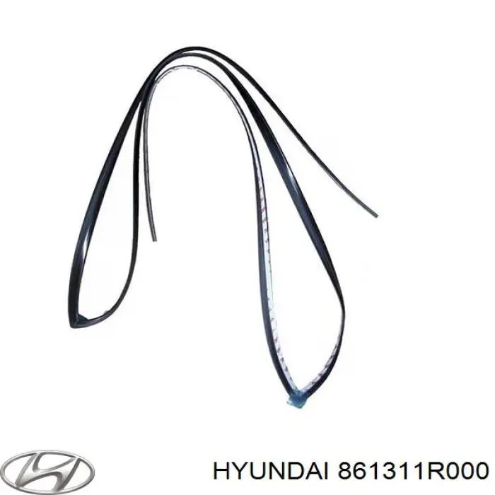 Ущільнювач лобового скла Hyundai SOLARIS (SBR11) (Хендай Соляріс)
